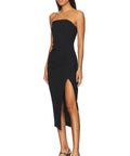 Elliatt Charlotte Midi Dress - 8 / Black - Dresses
