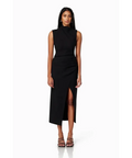 Elliatt Genoa Midi Dress Black Size 8 - 8 / Black - Dresses
