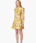 Elliatt Golden Voice Dress - 12 / Floral - Dresses