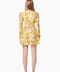 Elliatt Golden Voice Dress - 12 / Floral - Dresses