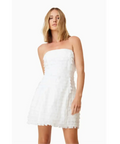 Elliatt Hailey Strapless Mini Party Dress in White Size AU 8 - 8 / White - Dresses