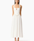 Elliatt Hester Halter Dress - 8 / White - Dresses