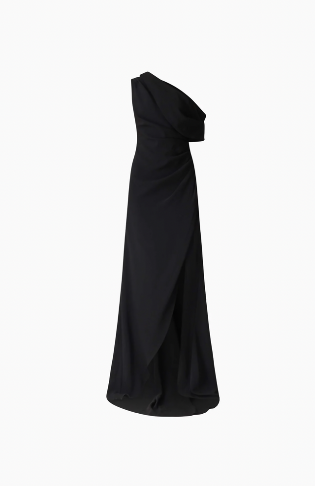 Elliatt Isadora Off the Shoulder Maxi Gown in Black size XXL/16 - Black / 16 - Formal Gown