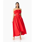 Elliatt Laurel Gown Red - Dresses