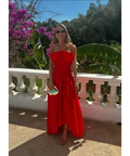 Elliatt Laurel Sleeveless Maxi Dress In Red - Dresses