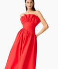 Elliatt Laurel Sleeveless Maxi Dress in Red Size 8 10 - Dresses