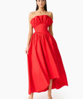 Elliatt Laurel Sleeveless Maxi Dress in Red Size 8 10 - Dresses