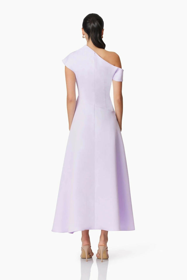 elliatt marissa mini dress Elliatt Marissa One Shoulder Gown in Purple
