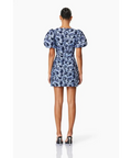 Elliatt Mila Mini Dress In Blue Print Size 6 - 6 / Blue - Dresses