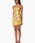 Elliatt New Age Mini Dress - 8 / Yellow - Dresses