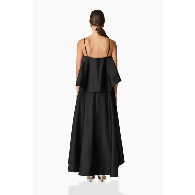 Elliatt Reyna Tiered Maxi Dress in Black - 6 / Black - Dresses