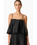 Elliatt Reyna Tiered Maxi Dress in Black - 6 / Black - Dresses