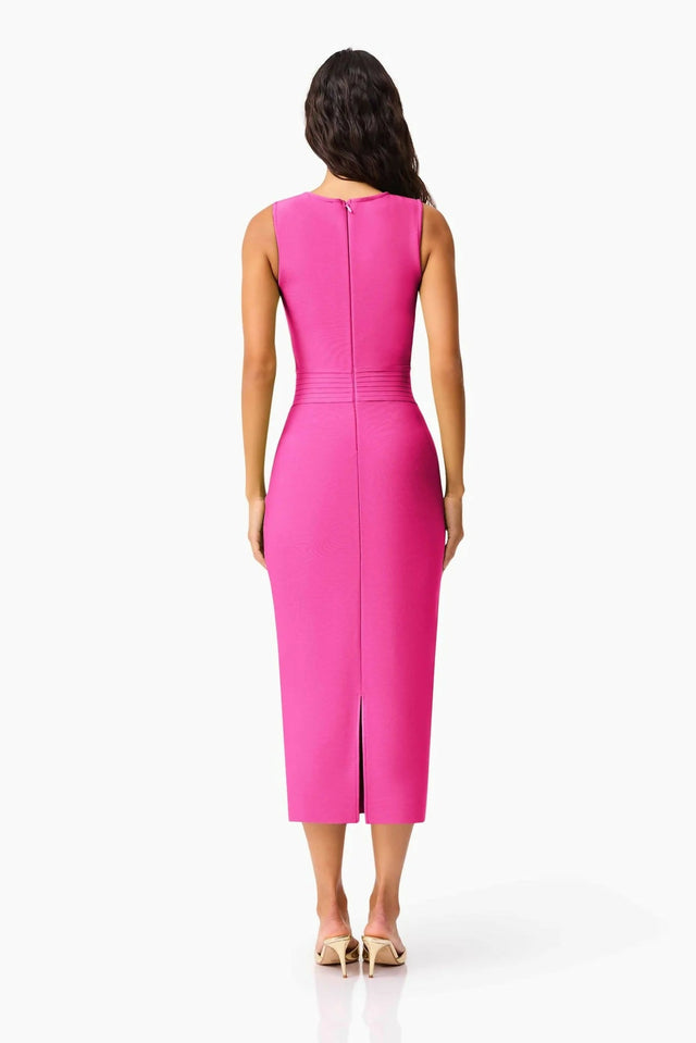 Elliatt Seraphina Fitted Midi Dress - Dresses