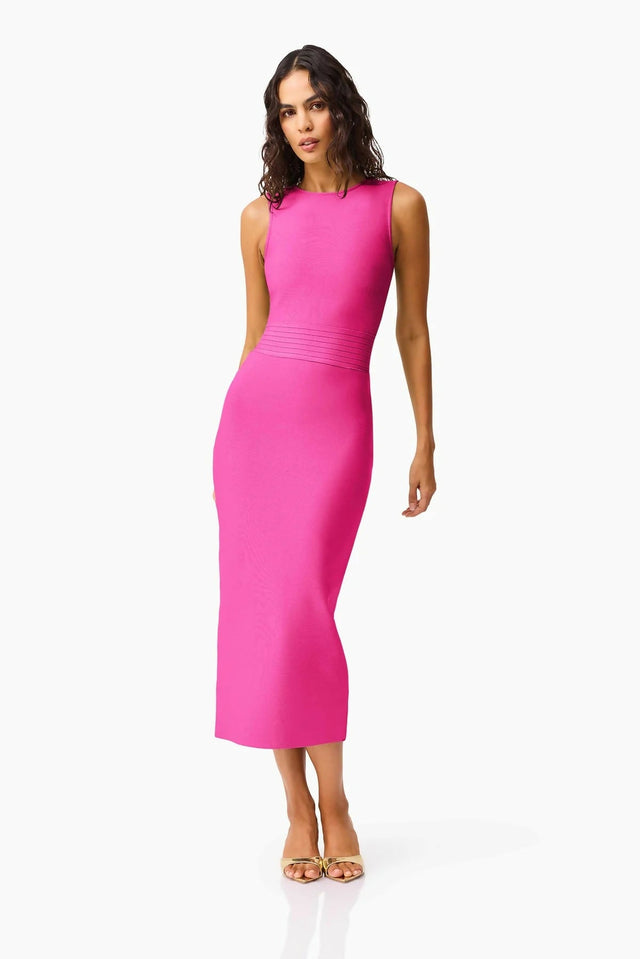 Elliatt Seraphina Fitted Midi Dress - Dresses