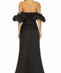 Elliatt Sharon Off The Shoulder Midi Dress in Black XL / AU 14 - Black / 14 - Dresses