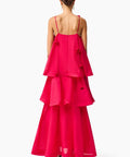Elliatt Thalia Tiered Gown in Pink - 10 / Pink - Dresses