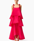 Elliatt Thalia Tiered Gown in Pink - 10 / Pink - Dresses