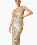 Elliatt Tiki Dress - 14 / Floral - Dresses