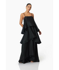 Elliatt Tilly Tiered Dress Black Size 6 - 6 / Black - Dresses