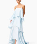 Elliatt Tilly Tiered Maxi Dress - Blue - 14 / Blue - Dresses