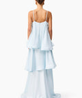 Elliatt Tilly Tiered Maxi Dress - Blue - 14 / Blue - Dresses