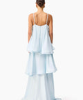 Elliatt Tilly Tiered Maxi Dress Blue Size 8 10 - Dresses