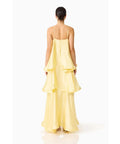 Elliatt Tilly Tiered Maxi Dress Butter Yellow - Dresses