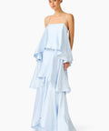 Elliatt Tilly Tiered Maxi Dress in Blue - Dresses