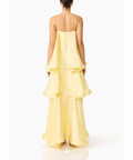 Elliatt Tilly Tiered Maxi Dress in Butter Yellow - 8 / Yellow - Dresses