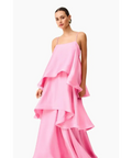 Elliatt Tilly Tiered Maxi Dress in Pink - 6 / Pink - Dresses