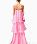 Elliatt Tilly Tiered Maxi Dress in Pink - Dresses