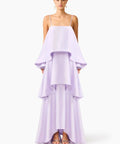 Elliatt Tilly Tiered Maxi Dress in Purple - Dresses