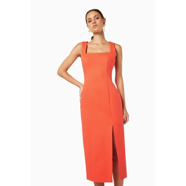 Elliatt - Veronica Dress - Orange - 8 / Orange - Dresses