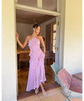 Emelia The Label Emma Ruffle Maxi Dress - Dresses