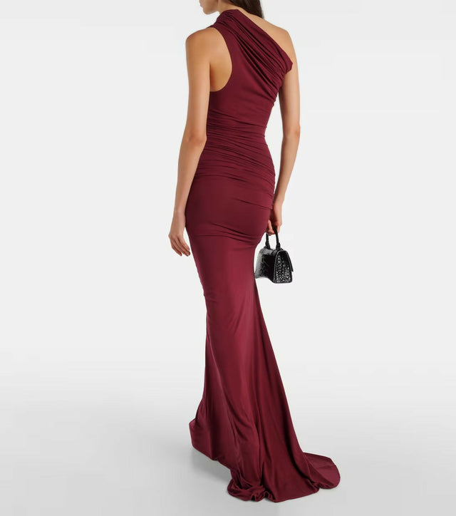ENTIRE STUDIOS Pillar Ruched Gown - Dresses