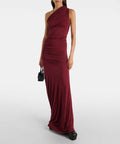 ENTIRE STUDIOS Pillar Ruched Gown - Dresses