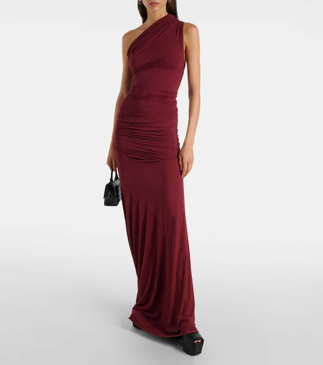 ENTIRE STUDIOS Pillar Ruched Gown - Dresses