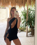 Etijen Black Bodysuit and Cultira Skirt - 8 - Outfit Sets