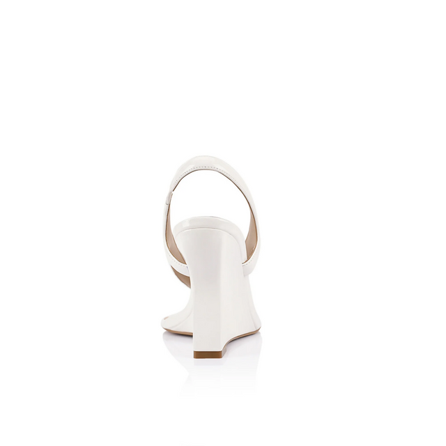 Lana Wilkinson Martine Wedge White Leather