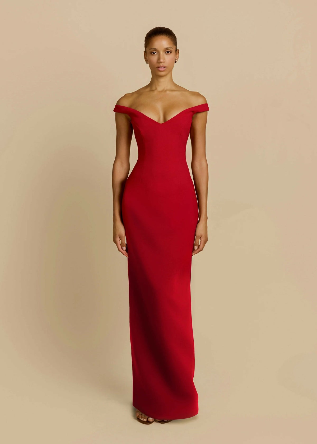 Arcina Ori Ellery Dress Red Size 8 – designer dress hire