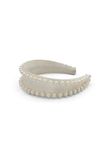 Morgan & Taylor Raleigh Headband - White view 3