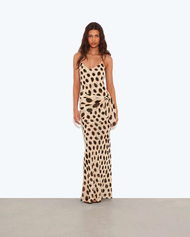 Rat and Boa Ozias Maxi Dress Animal Print