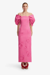 Leo Lin Arabella Applique Maxi Dress - Pink view 1