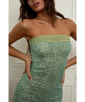 Fait Par Foutch Elizabeth Dress - 6 / Malachite - Dresses