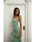 Fait Par Foutch Elizabeth Dress - Malachite - 6 / Green - Dresses