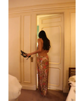 Fait Par Foutch Fleur Sequin Maxi Dress Multi Size XS - 6 / Gold - Dresses
