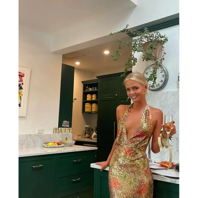 Fait Par Foutch Liana Dress - 6 / Fleur Sequin - Dresses