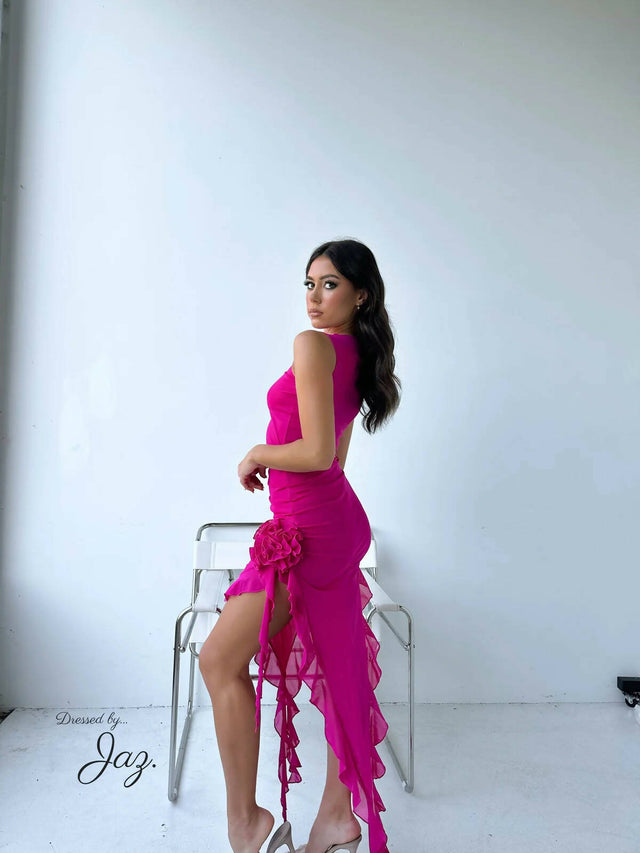 Fanci Club Obsession Dress in Hot Pink | Passion For Fashion Fanci Club Obsession Dress in Hot Pink | Passion For Fashion