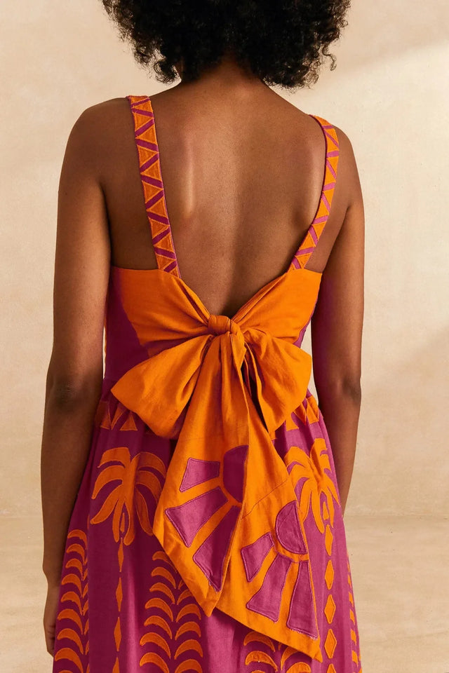Farm Rio Pineapple Love Cutwork Maxi Dress Orange/Pink Size S / AU 8 | Passion For Fashion Farm Rio Pineapple Love Cutwork Maxi Dress Orange/Pink Size S / AU 8 | Passion For Fashion