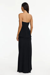 Acler Bankfield Maxi Dress Black view 3